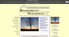 Desktop Screenshot of hospizdienst-weilerswist.de