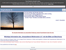 Tablet Screenshot of hospizdienst-weilerswist.de
